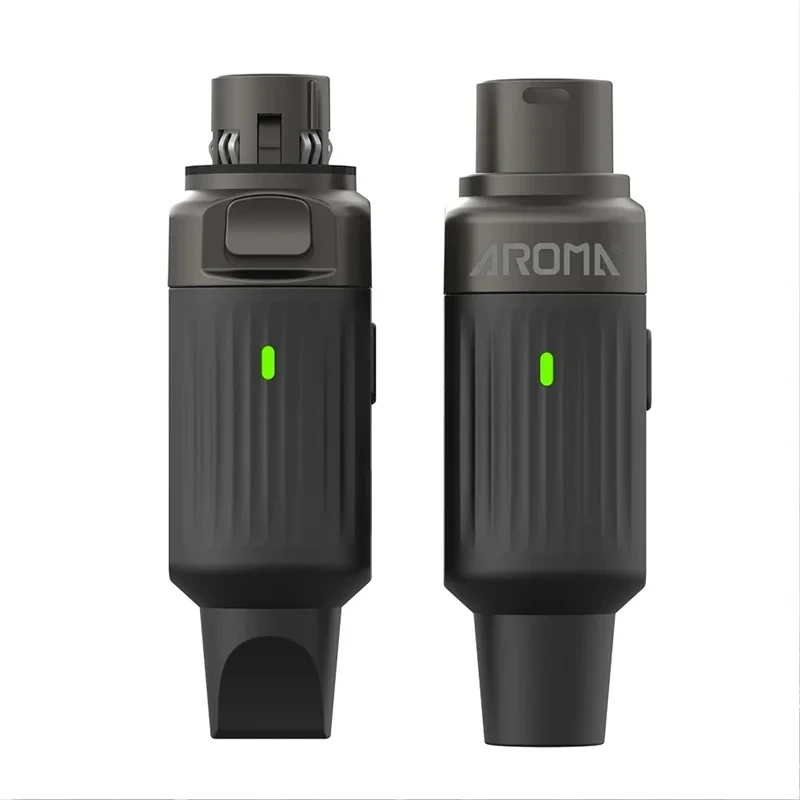 AROMA ARC2 Wireless Microphone System 7 Channels XLR Plug Mic Adapter Wireless UHF Dynamic Transmitter Receiver System