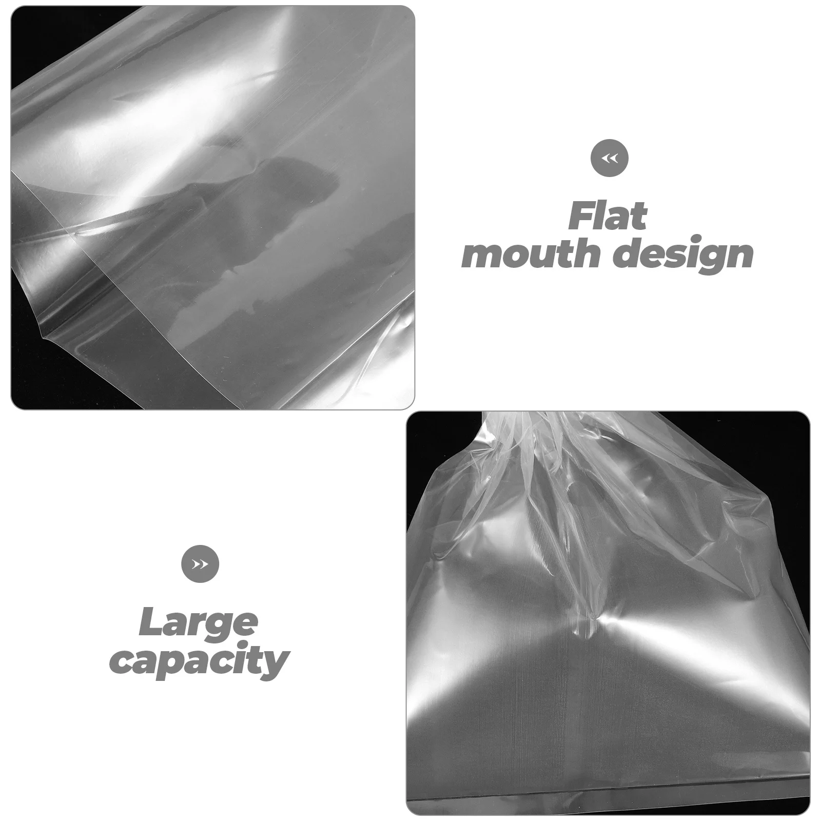 

100Pcs Paint Sprayer Liner Bags Plastic Disposable Paint Cup Liners Easy Use Flat Mouth Design Clean Large Capacity