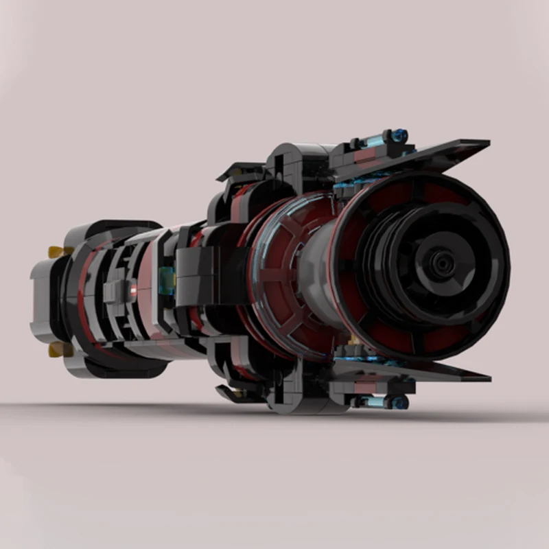 548 قطعة MOC فيلم الخيال العلمي (معركة النجوم) سلسلة السيف الملكي اللبنات نموذج هدايا المهرجان #4