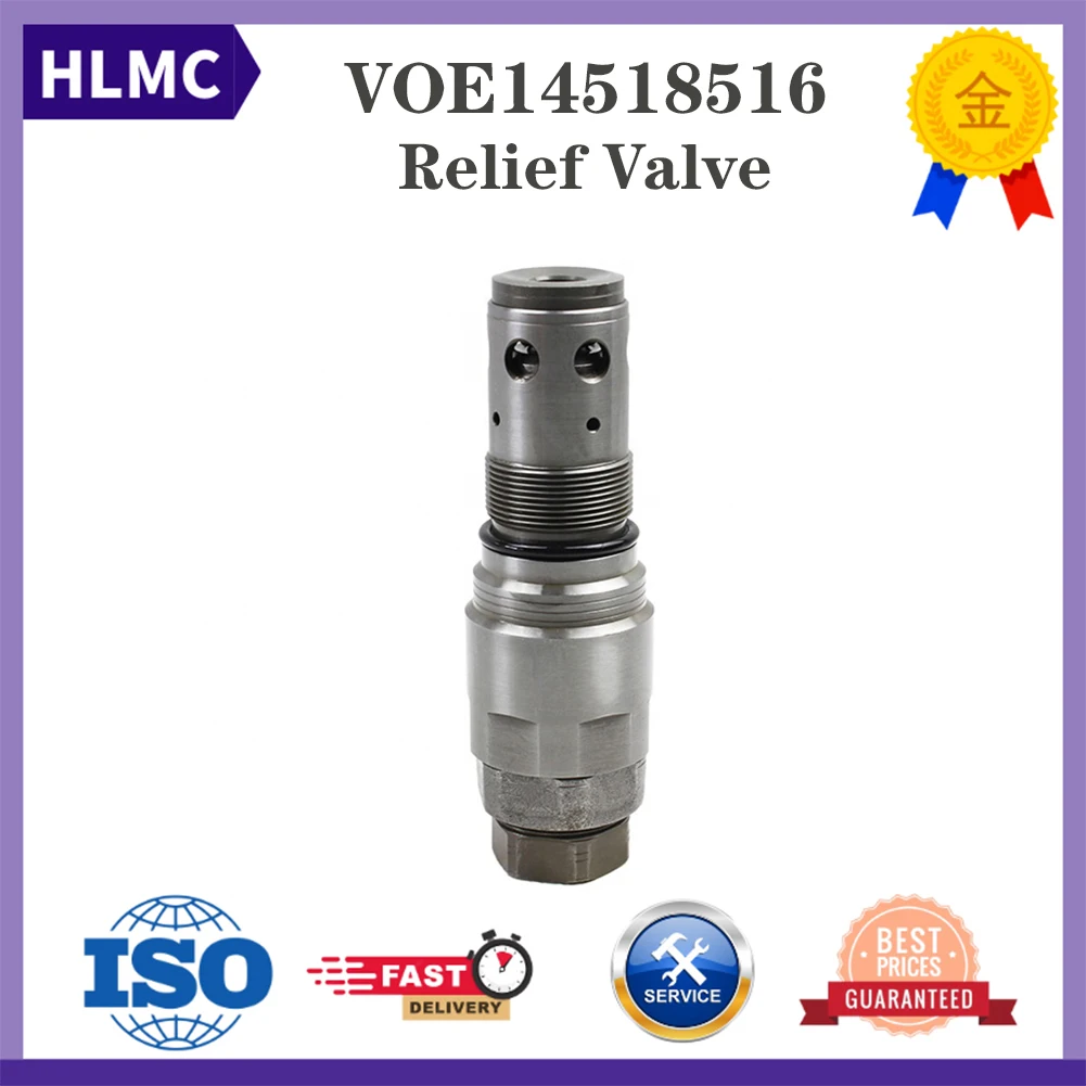 Excavator Hydraulic Parts Excavator EC210 EC210B EC240B EC290 Swing Motor Relief Valve SA8230-27400 14518516