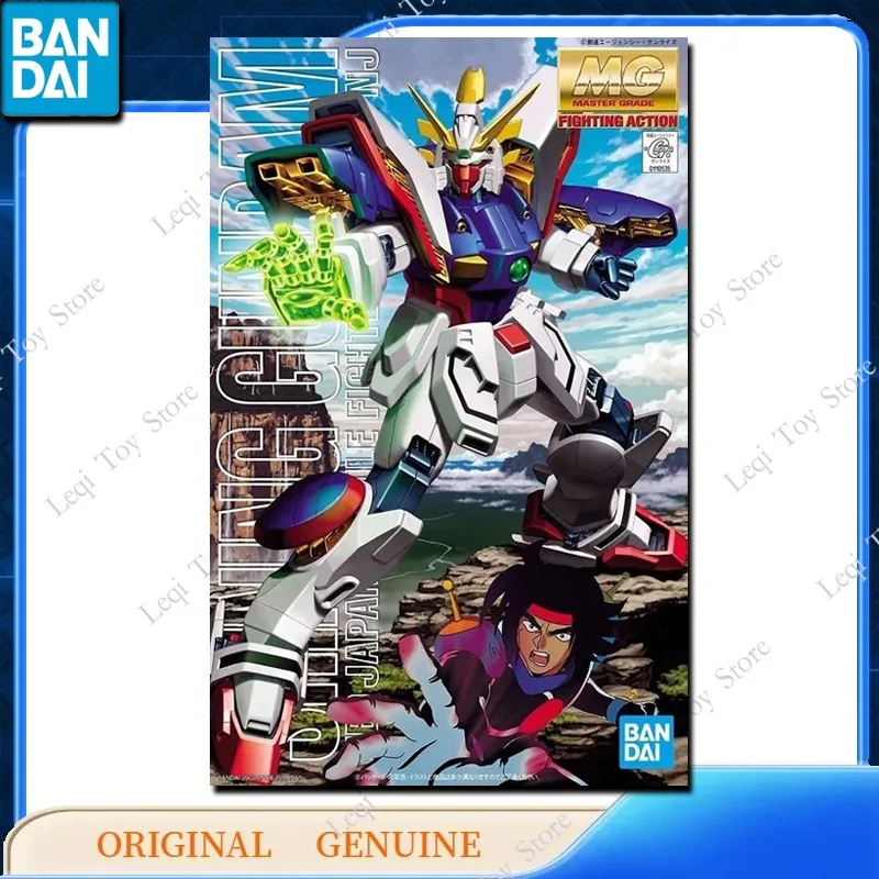 Bandai Originale Genuino MG 1/100 SHINING GUNDAM GF13-017NJ Azione Anime Figure Giocattoli Ragazzi Bambini Regalo Modello di Montaggio Ornamenti