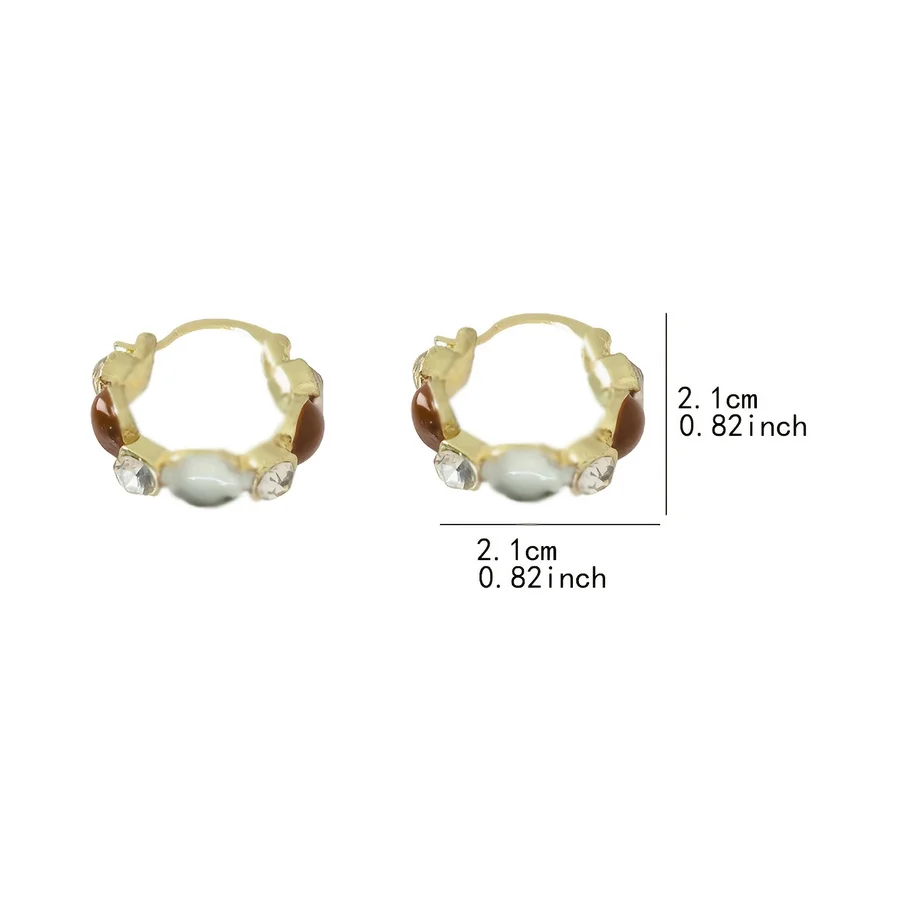 Hollow geometric earrings set of two — elegant vintage-style jewelry for daily wear, weddings, or gifting to friends and classma - view 4