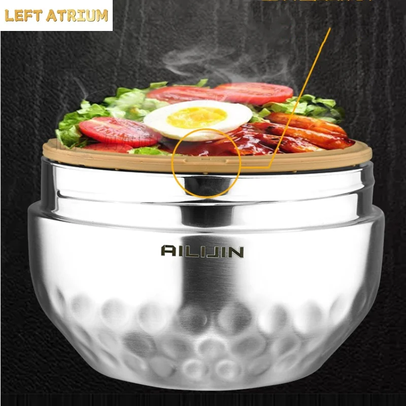 กล่องเก็บอาหารสองชั้นแบบเก็บคว - Food Storage Thermos บทวิจารณ์และราคา