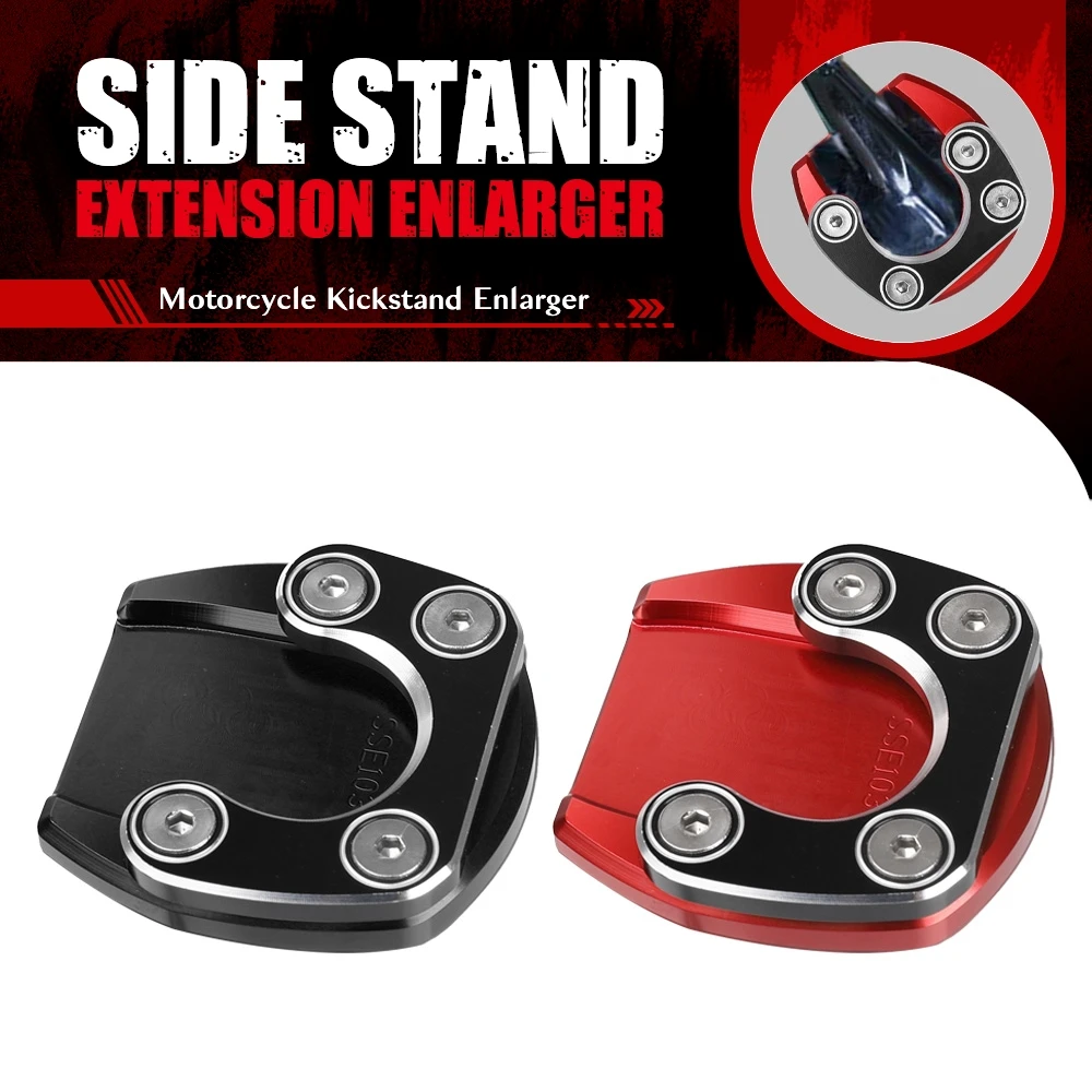 

For Honda Rebel CMX300 CMX500 2017 2018 2019 2020 2021 Rebel 300/500 CMX 300 500 Side Stand Enlarger Kickstand Enlarge Plate Pad