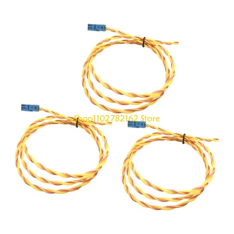 

547B Corrosion Resistant Copper Car Speaker Harness Connectors Set of 3 Easy Setups