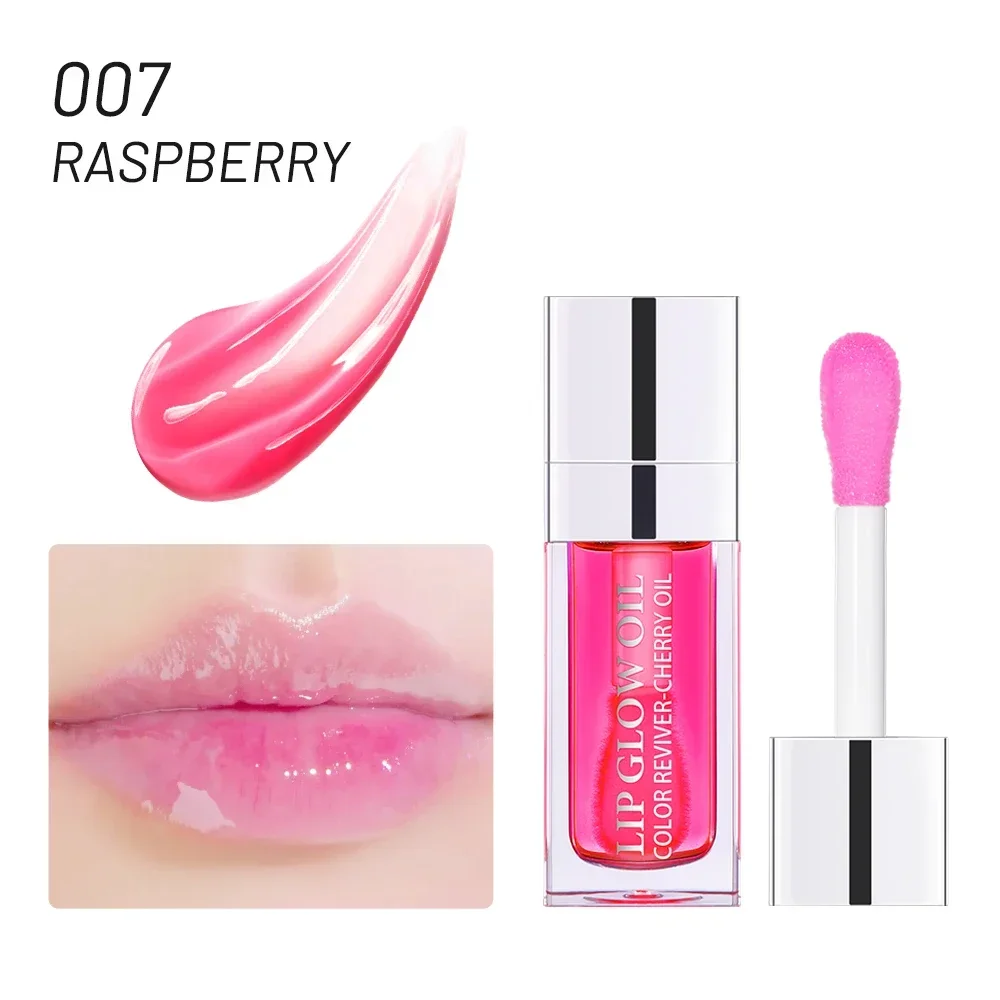 Heldere Hydraterende Lip Olie Mode Crystal Jelly Niet Plakkerig Sexy Plumping Gloss Lip Glazuur Getinte Mode Lippenstift Make-Up Lipverzorging