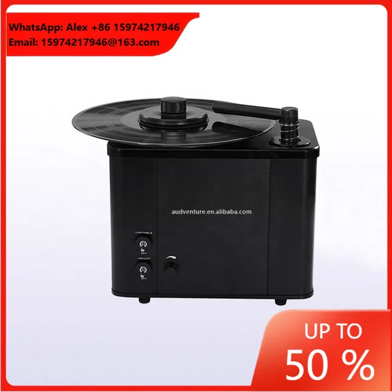 Supply Wholesale Best Vinyl Record Electronic Washer Electric Cleaner Brand New Automatic Electronic Vinyl Record Washer Machine