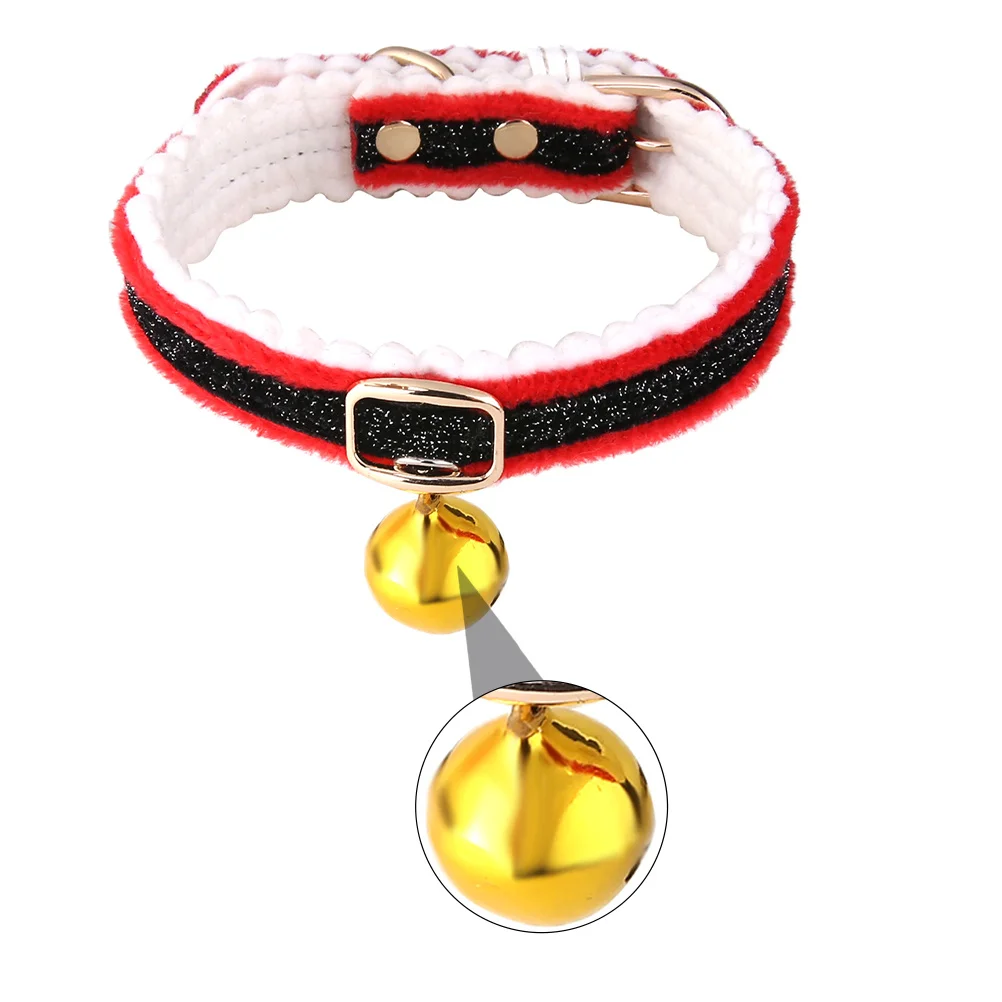 

Adjustable Pet Collar Bell For Dog Cat Christmas Costume Cat Decorative Necklace Accessories Pet Supplies Decorative