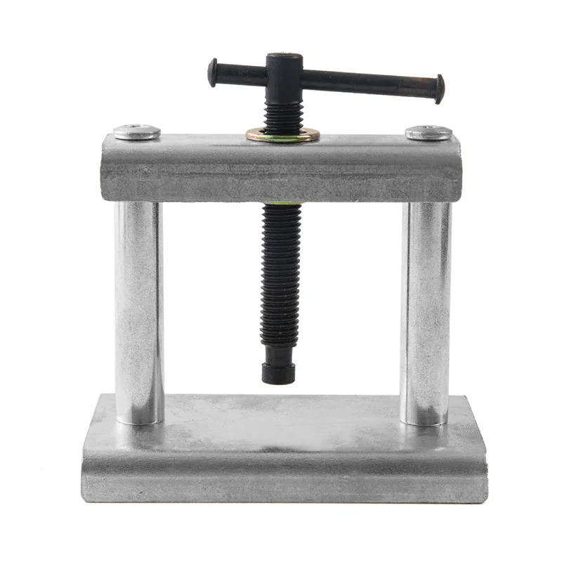 Caja de reloj de escritorio WCS-2X, prensa de 18 troqueles, cubierta de carcasa trasera delantera, prensador de tornillo, herramientas de Kit de reparación de relojeros