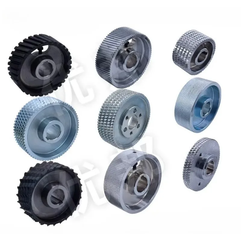 Qingcheng Finger Jointing Machine's Four-Sided Planer Feeding Steel Roller, Rubber Roller, Woodworking Machinery's Rubber Wheel,