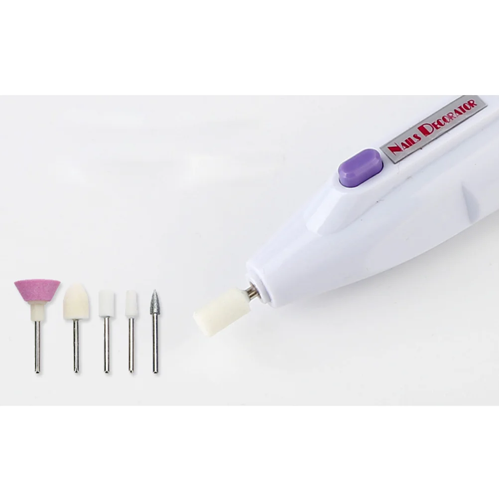 Macchina per manicure per smalto per lima per pedicure con penna elettrica per punta da trapano a forma di penna professionale per la produzione di unghie