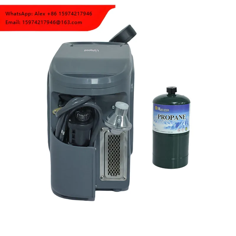Outdoor Camping Portable Constant Temperature Shower Propane Water Heater For Hunting Cleaning