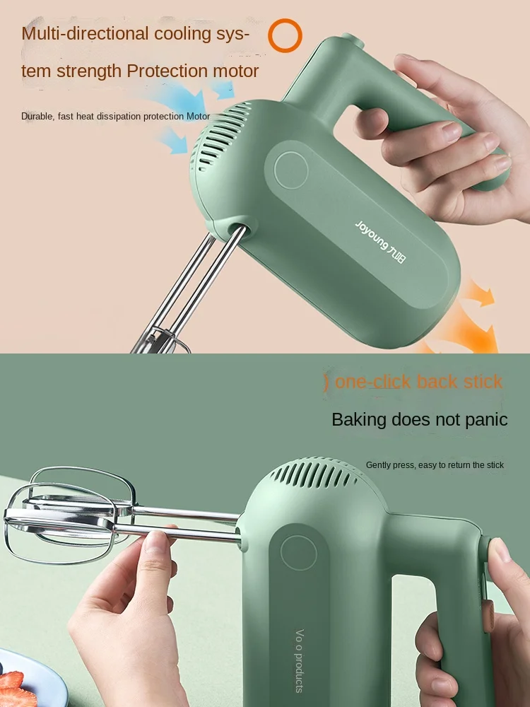 Egg Beater Electric Household Small Blender Automatic Cream Blender Egg-Breaking Machine Cake Mixing Machine