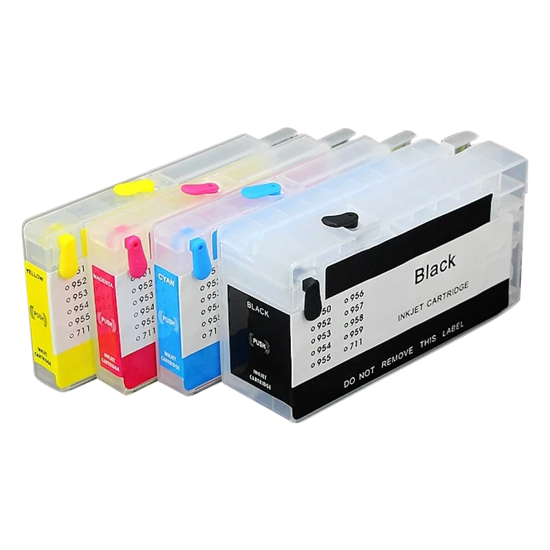 For HP 952 953 954 955 XL refillable ink cartridge ARC CHIP For HP Officejet Pro 7740 7730 7720 8710 8715 8718 8719 8740 printer