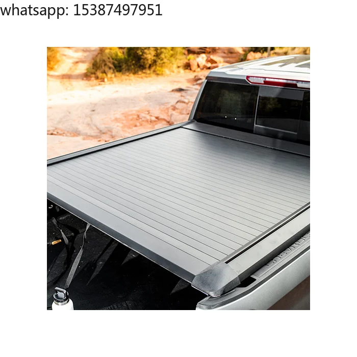 For Pickup Truck Bed Cover Aluminum Roller Shutter Electric Tonneau Cover for Tocama / TOYATA / GMC / Ford F150