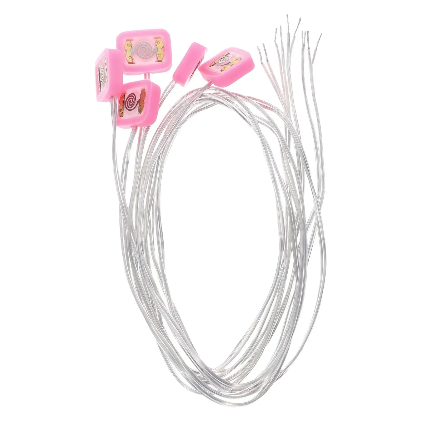 5x Copper Fuses Electrical Wire Stranded Equipment Wire Electrical Wires Durable 50cm Power Cables party Wedding Fuse