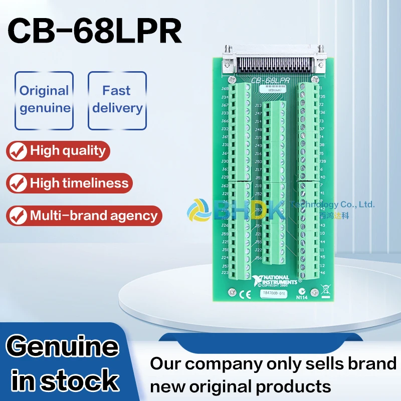 For CB-68LPR Low Cost Termination Board Desktop Panel Mount For M Series X Series USB DAQ Test System