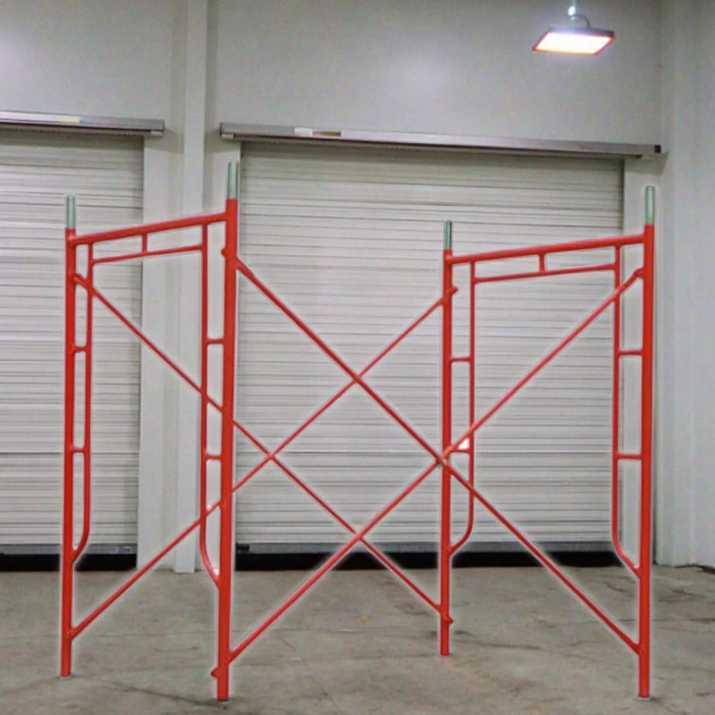 عجلة السقالات مدمجة مع السقالات الفولاذية المجلفنة والسقالات الواجهة تقدم جودة استخدامًا ممتازًا في البناء