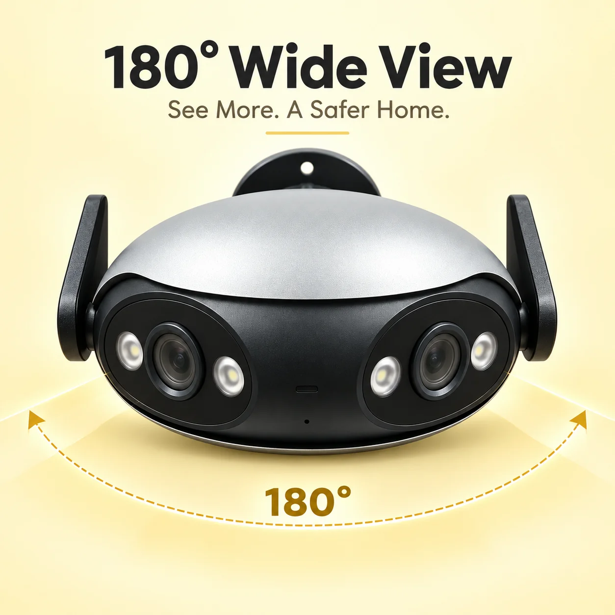 Telecamera IP Wi-Fi 4K 8MP con - Cctv Camera 180 Degree Panoramic recensione e prezzo