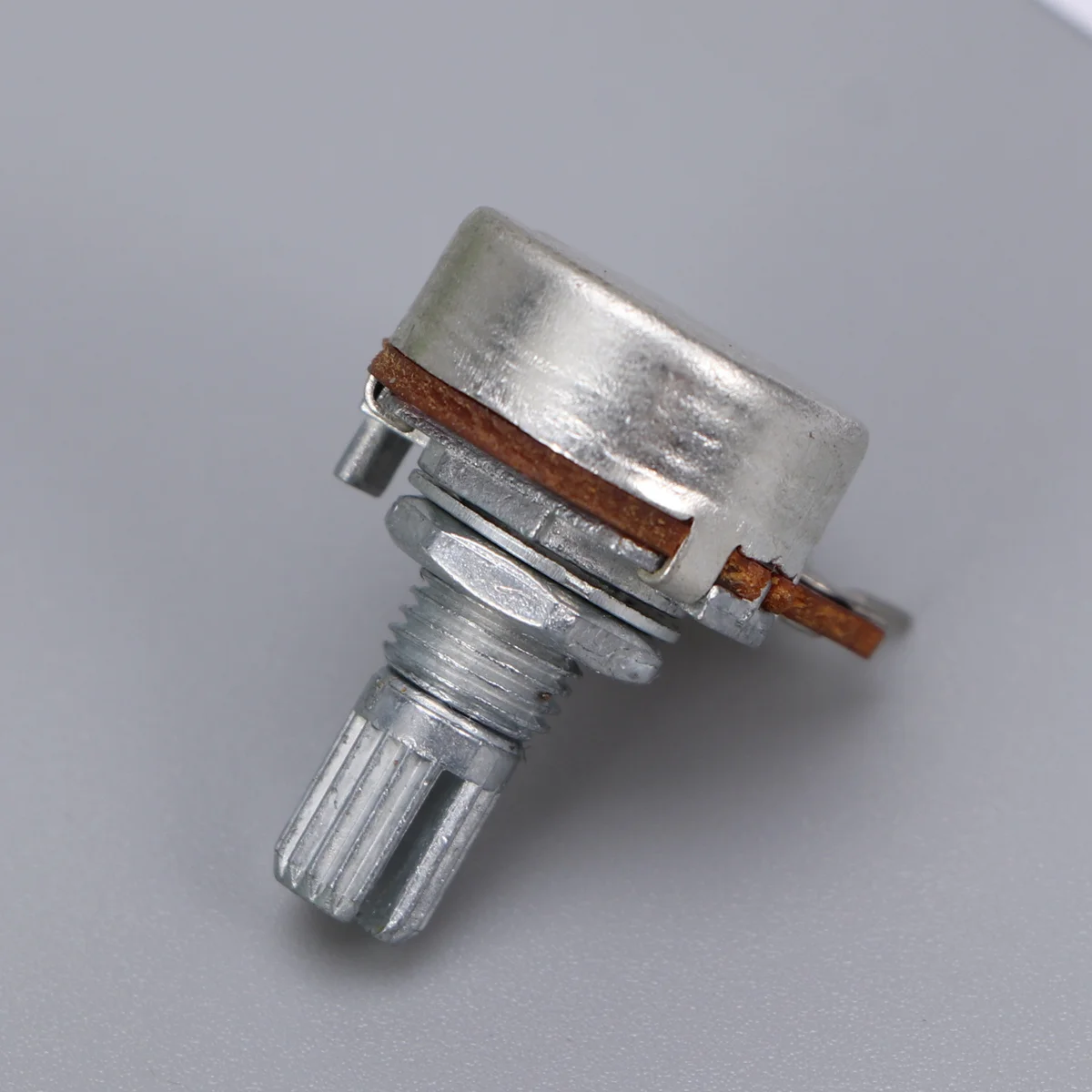 

Guitar Amp Potentiometer B250k Split Shaft Coarse Knurled Volume Tone Control Audio-Potentiometers Replacement Upgrade