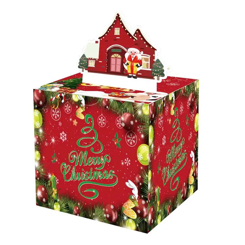 Money Roll Pull-Out Surprise Christmas Santa Box Unique Gifts For Birthday Wife Husband Women Men Daughter