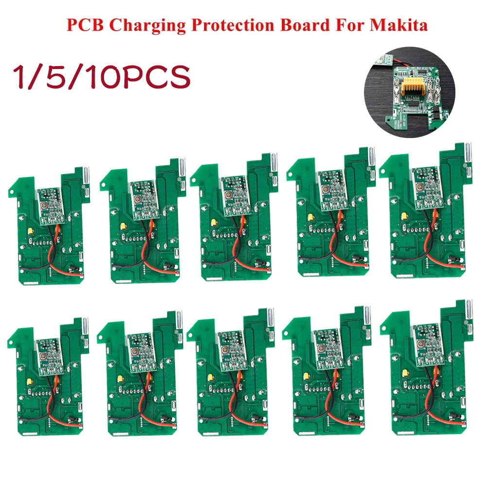

1/5/10pcs PCB Circuit Board For Makita BL1815 BL1860 LXT400 BL1850 18V Li-ion Battery Charging Protection Plate Power Supply