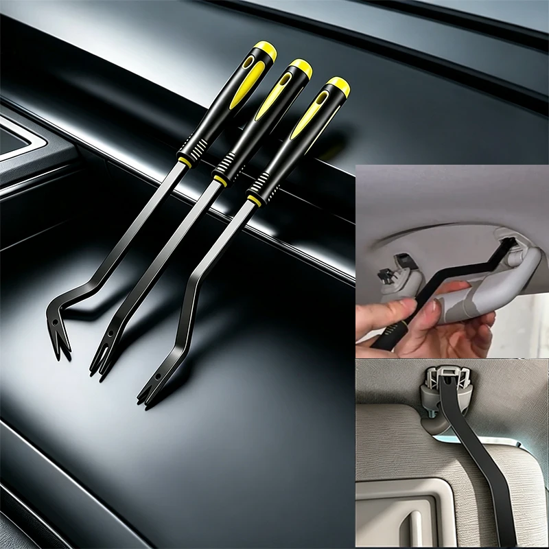 MultiPurpose Vehicle Roof Handle Disassembly Tool Damage-Free Sun Visor Clip Release Tool Universal For VW Models