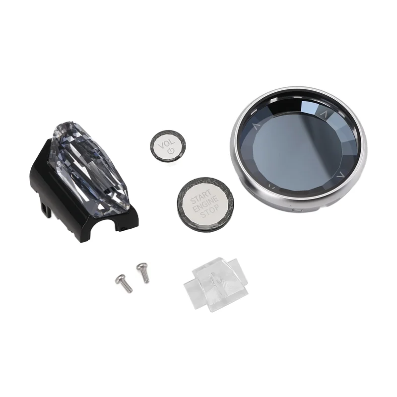 

Portable RHD 4Pcs/Set Crystal Gear Shift Paddles Knob For BMW G20 G21 X5 G05 X6 G06 X7 G07 X3 I3 I4