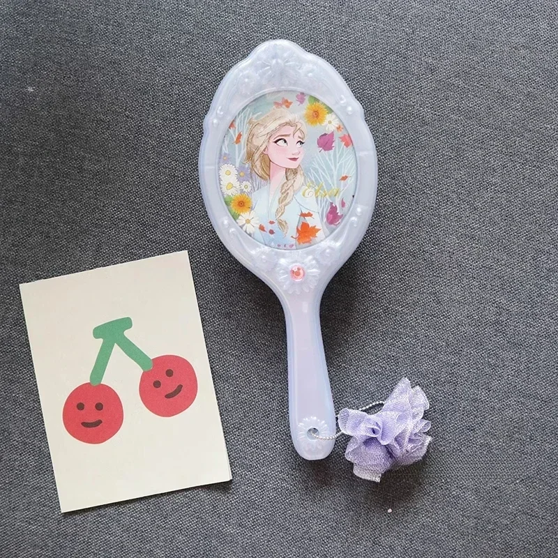 ديزني الأميرة وسادة الهواء تدليك أمشاط المجمدة إلسا آنا حسناء ارييل الأميرة بنات مشط Kawaii فرشاة الشعر تصفيف الشعر أدوات #4