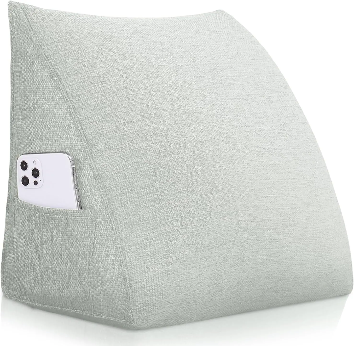 

Wedge Pillow Headboard Reading Pillow Triangular Backrest Support Pillow For Sitting In Bed Positioning Support Pillow For Sofa