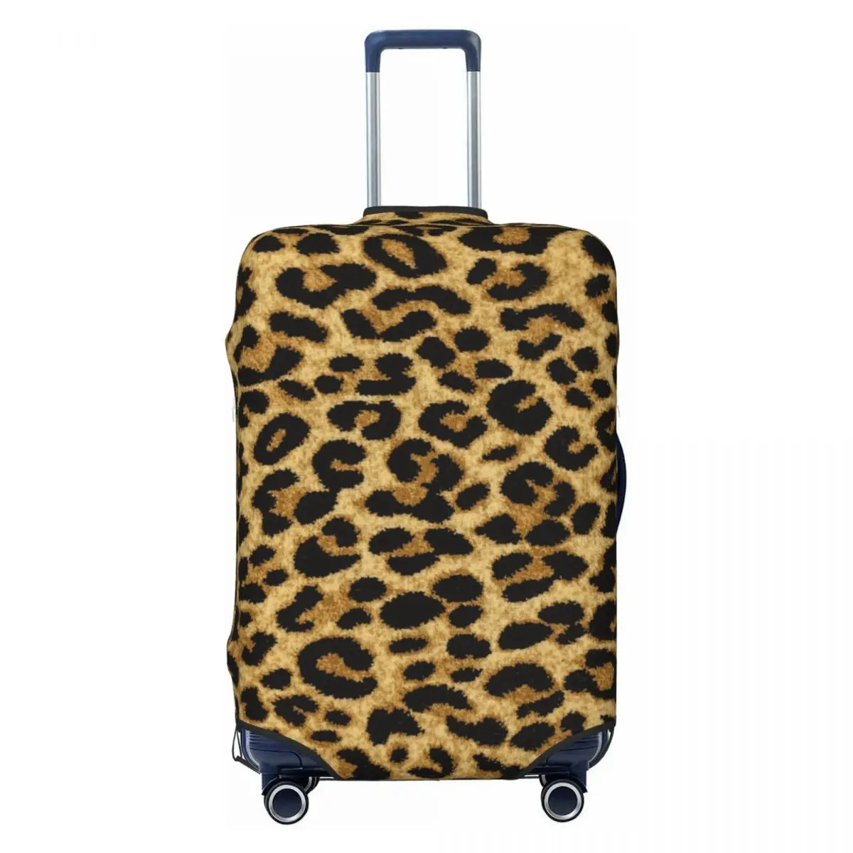 

Custom Leopard Spotted Print Luggage Cover Cute Animal Cheetah Pattern Suitcase Protector Covers Suit For 18-32 inch