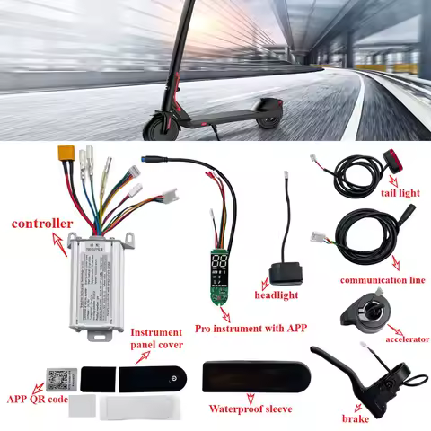 350W 36V 15A Kechuangqi APP Controller for FOSTON X-Play DIGMA 8.5inch Pro Scooter Bluetooth Hoverboard XT60 Max Speed 30 Km/h