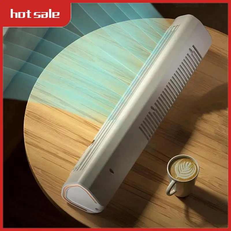 A50M-Cooling Air Conditioner Desk Tower Fan Portable Air Conditioning,Cooling Fan With 3 Speeds Office USB Cooling Fan,2Pack