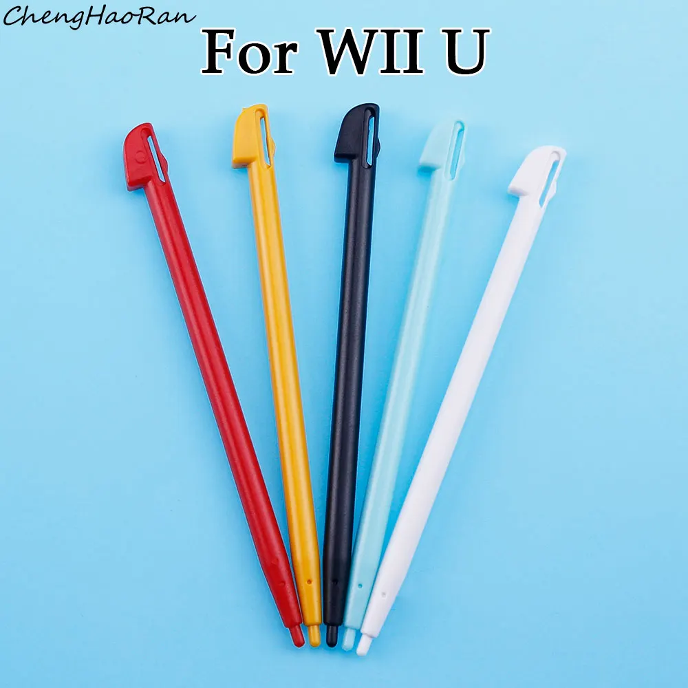 

1PCS 5 colors Mobile Touch Pen Touchscreen Pencil For WIIU Slots Hard Plastic Stylus Pen For Nintend Wii U Game Console