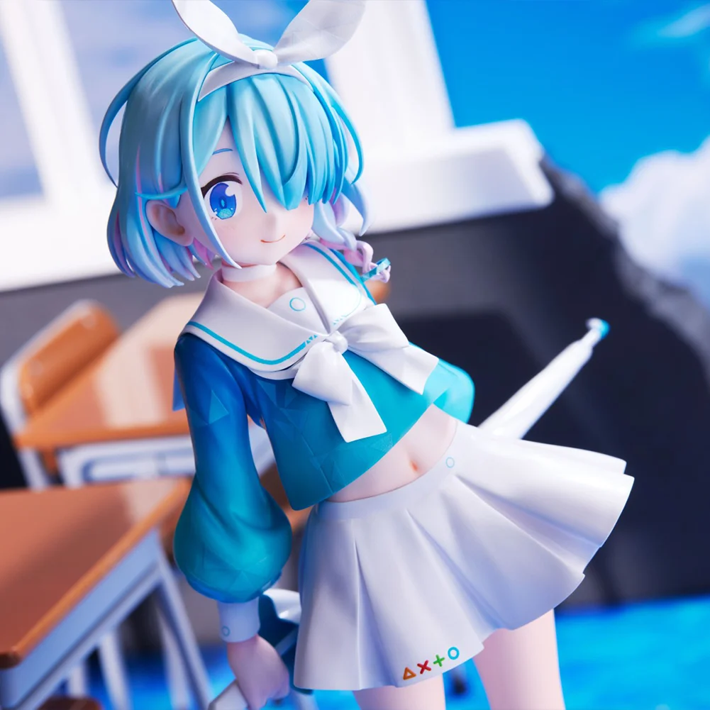 Anime arona figur arona action figur Uniform arona stehende figur PVC Modell Spielzeug Sammlung Statue Geschenk Desktop ornamente