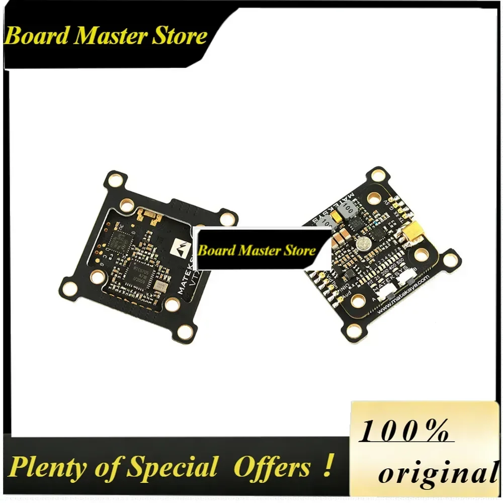 BoMaSMatek System Mateksys VTX-MINI VTX Mini 5.8G 40CH Pit/25/200/400/800mW FPV Video Transmitter VTX For FPV Racing RC Car