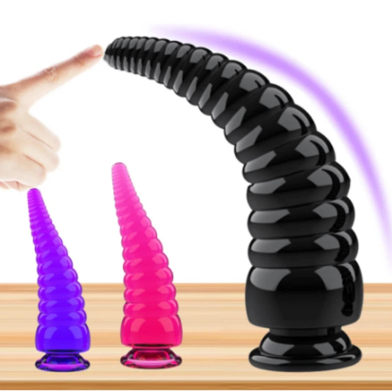 Dildo de tentáculo de polvo para mulheres e homens, plug anal, dilatador anal, sucção grande, sex toys, expansor ânus, massagem vaginal da próstata