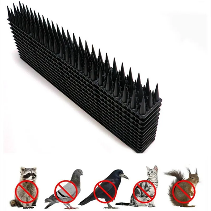 

10pcs Intruder Repellent Home Garden Security Fencing Trichite Easy Install Practical Fence Wall Spikes Anti Bird Thorn Burglar