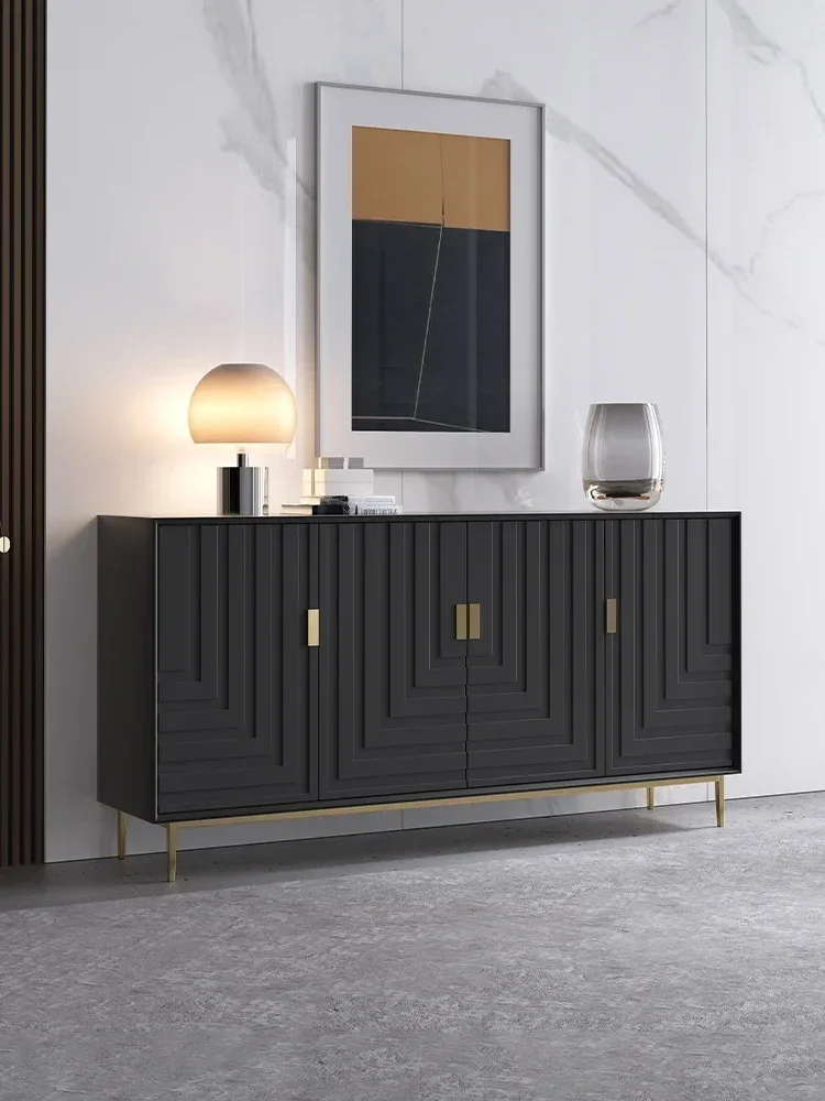 

Современный роскошный компактный буфет для прихожей, минималистичный шкафчик для гостиной, низкий шкафчик для дивана