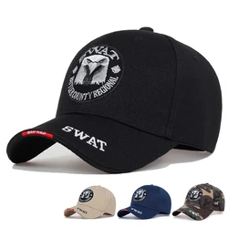 Fashion SWAT Eagle Embroidery Hip-hop Hats Outdoor Adjustable Casual Baseball Caps Sunscreen Hat