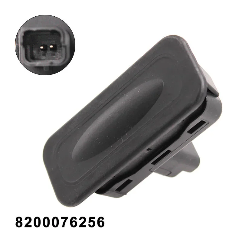 2 pins Car Tailgate Boot Opener Switch Lid Release Switch Button Plastic For Renault Megane Clio Captur Scenic Kangoo 8200076256