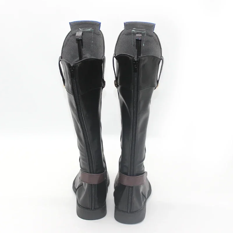 Jogo honkai star rail gepard landau cosplay sapatos halloween carnaval botas anime sapatos de couro do plutônio cosplay adereços feitos sob encomenda