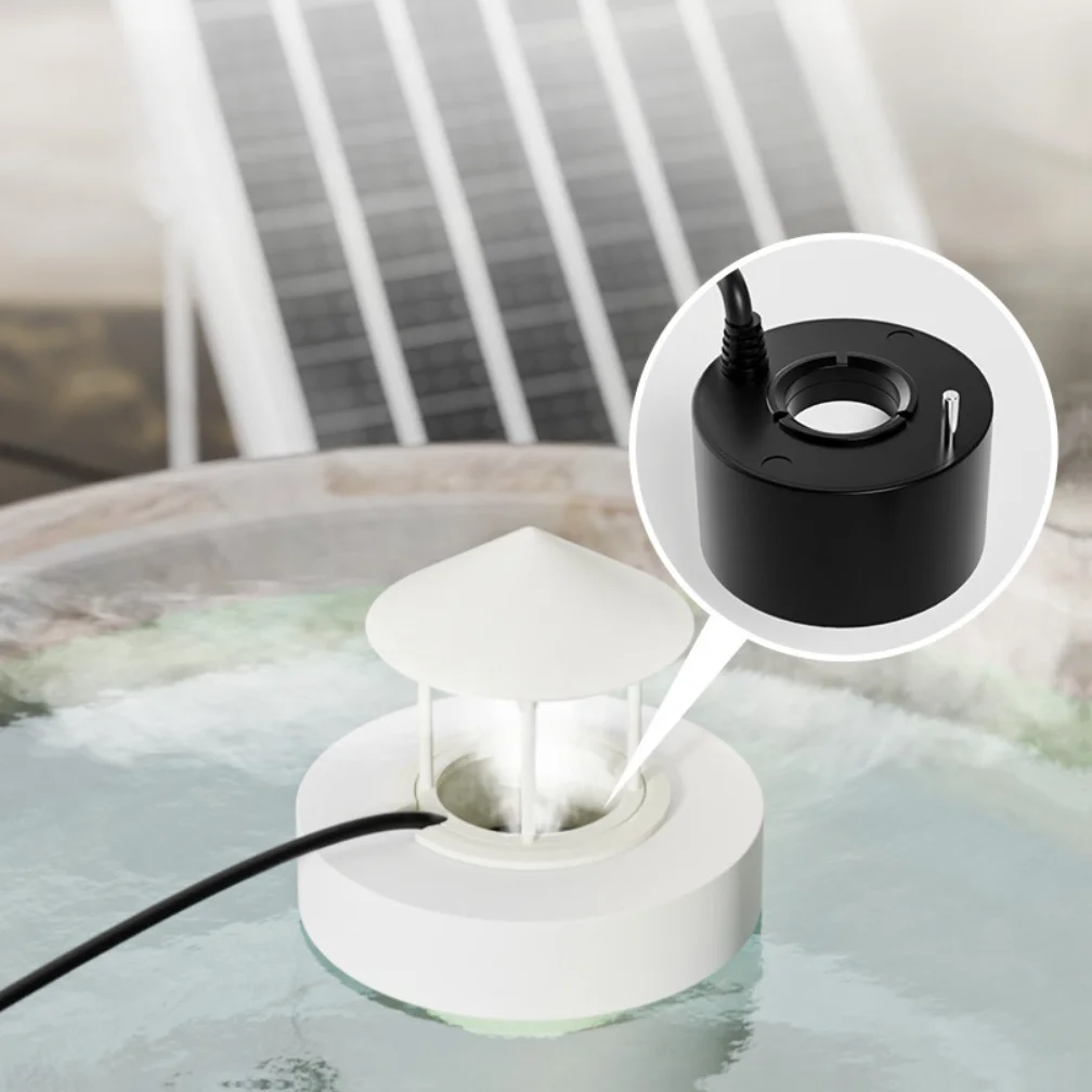 

USB Power Solar Panel 6V25W for Pond Fountain Mist Maker and Greenhouse Sprayer with Automatic Shut Off Feature