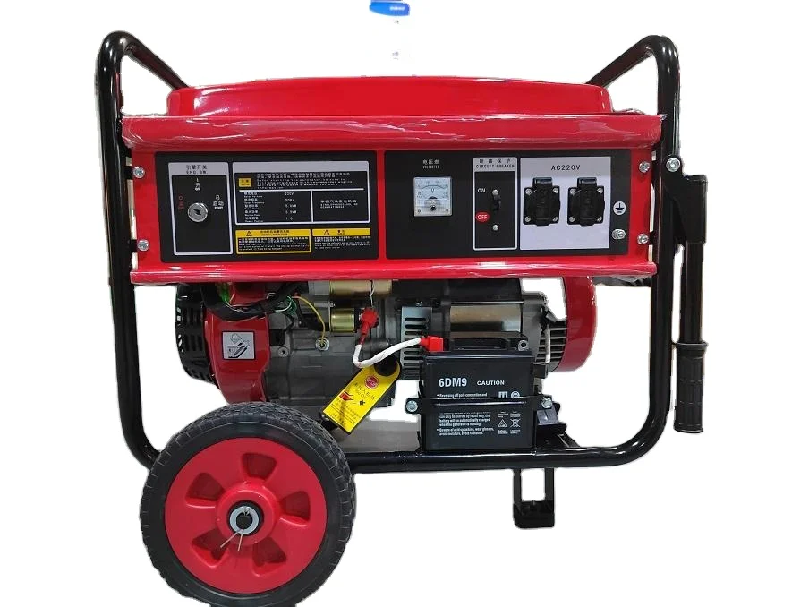 

7kW Portable Fuel Generator Backup Generator with 1 Year Warranty