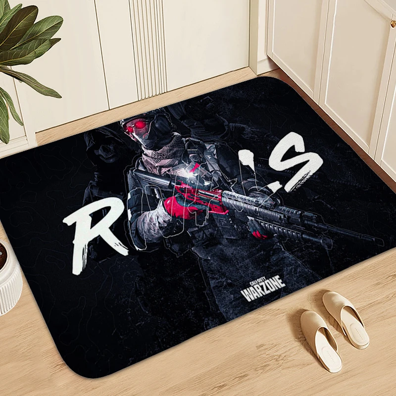 Carpet for Bedroom S-CALL OF DUTYs Non-slip Mat for Bed Room Floor Carpet for Home Entrance Sleeping Room Rugs Game Custom Rug