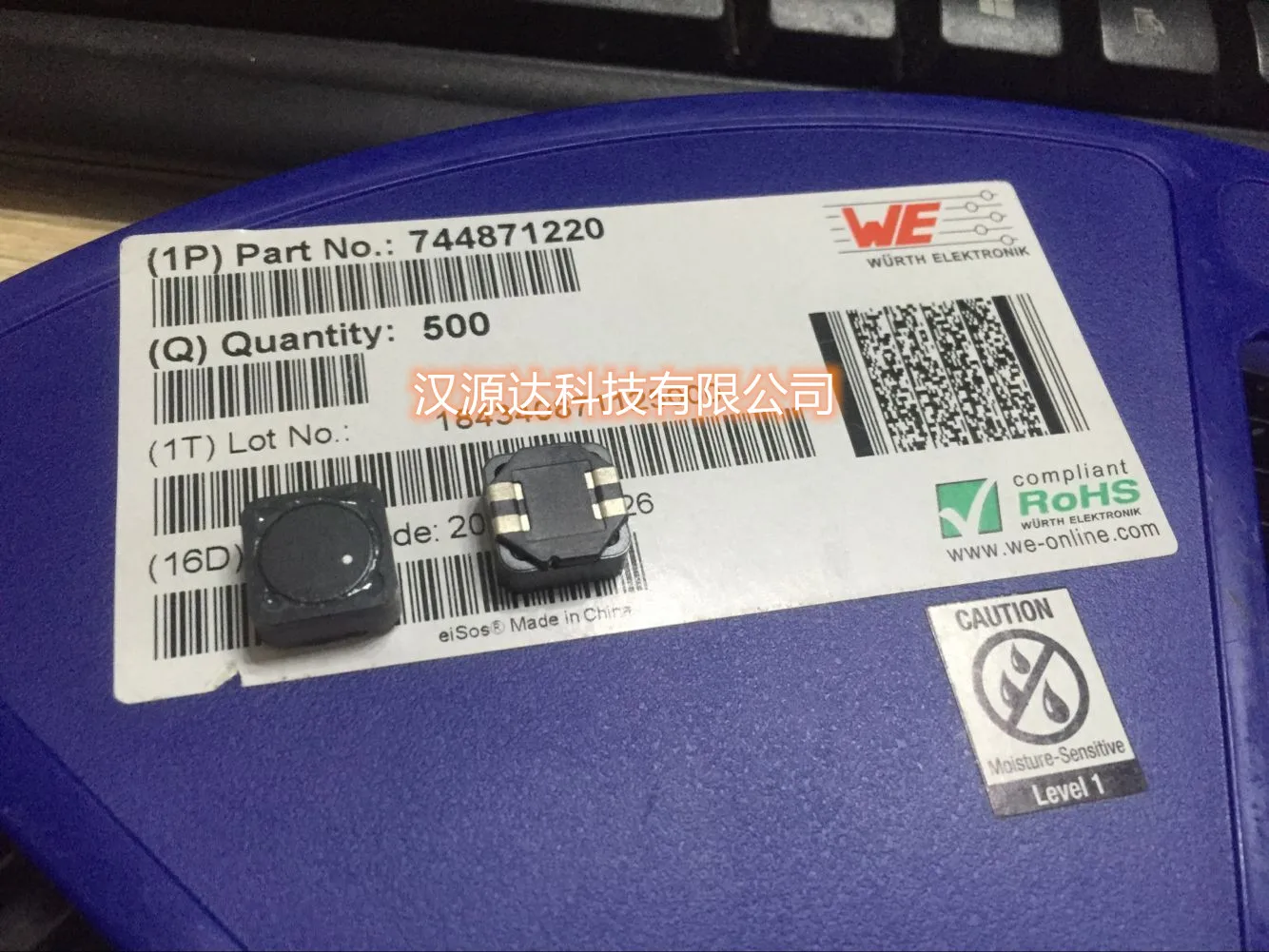 10pcs/lot 744871220 1260-22UH 3A 12X12X6.5MM chips Electronic new