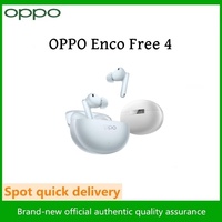 New OPPO Enco Free 4 true wireless bluetooth headset sports music LHDC5.0 active noise reduction and long battery life.