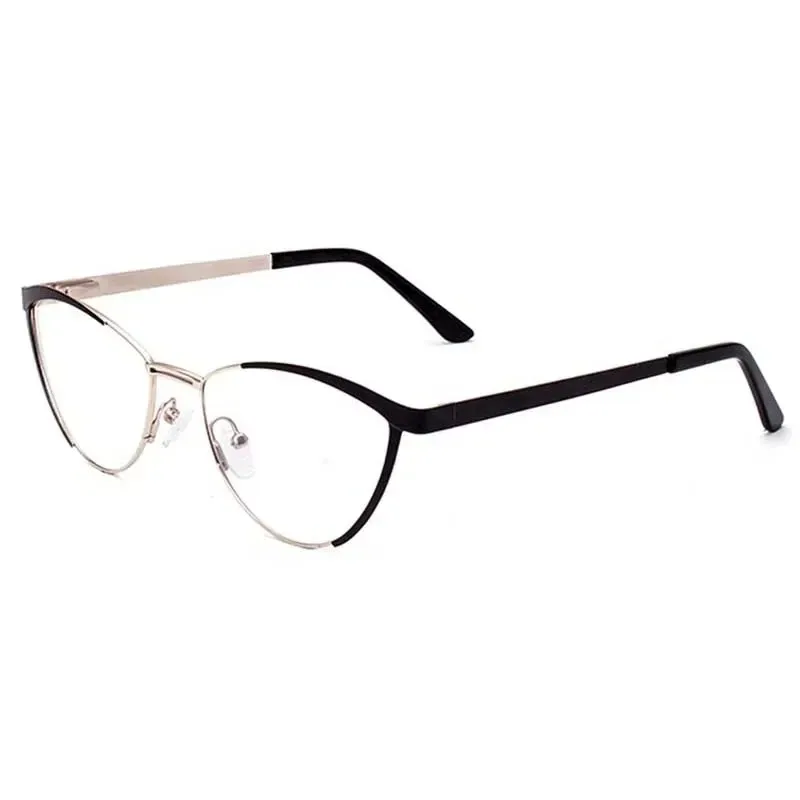 Retro Men's Prescription Business Glasses, Gradient Multifocal Glasses, High-quality Alloy Frame, Anti Blue Light