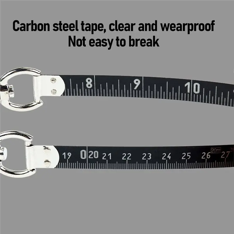 A99F-For Boat Ship Compatible Engraved Oil Gauge Tape- Brass Plumb Bob Included(10M/32.8Ft)