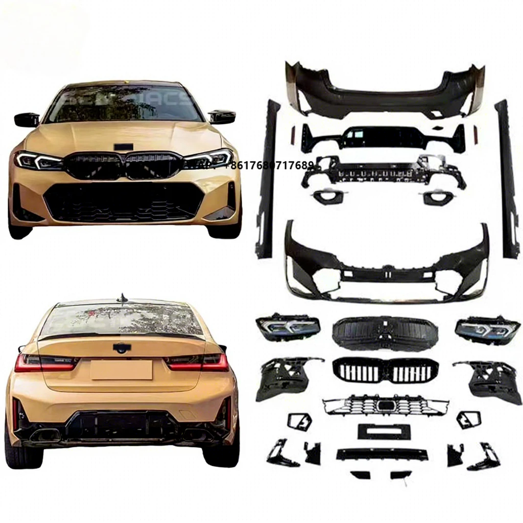 

For 3 Series G20/28 2023 Model Car Body Kit with Front Bumper Grille Sports LCI Kit Car Li Body Kit for Old to New Model Car